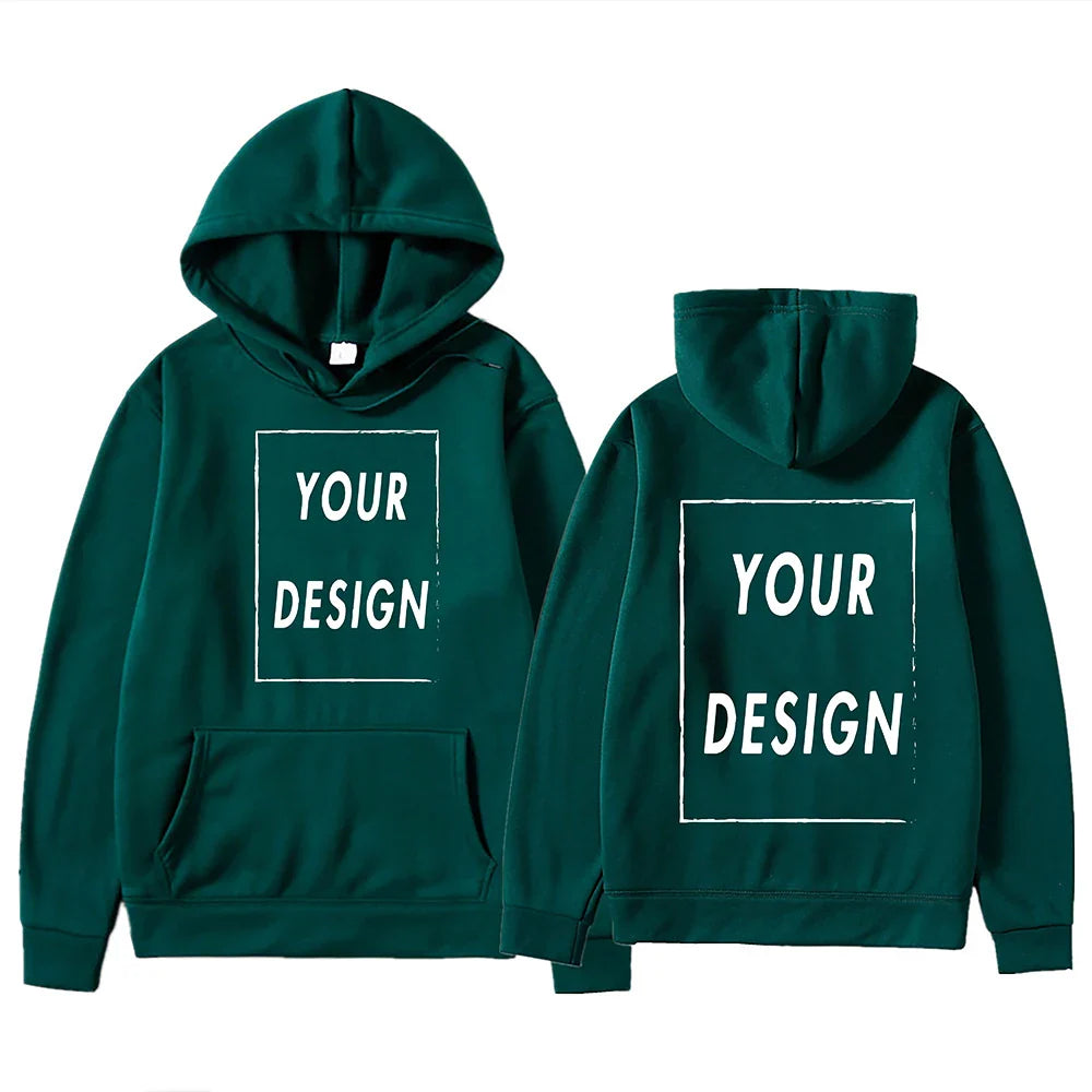 Your Own Design Brand Logo/Picture Personalized Custom Anywhere Men Women DIY Hoodies Sweatshirt Casual Hoody Fashion New