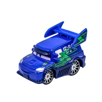 Disney Pixar Cars 3 Lightning Mcqueen Smokey Chick Hicks Collection 1:55 Diecast Vehicles Alloy Car Toys Model For Children Gift