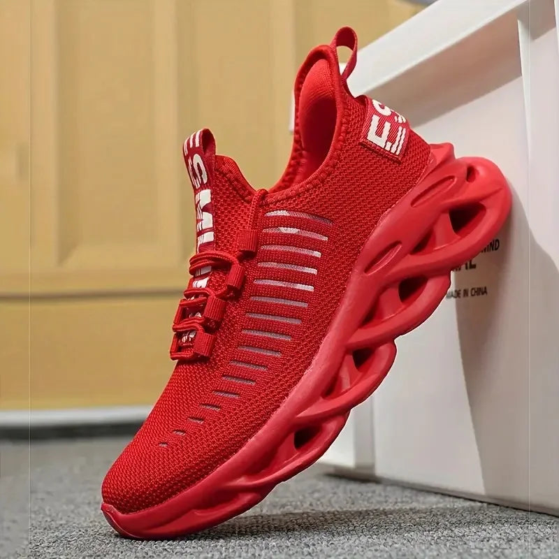 Unisex Men Mesh Breathable Running Women Casual Sneakers Kids Lightweight Sports Family Matching Outdoor Shoes