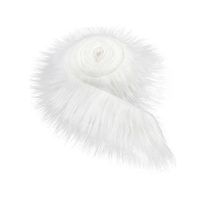 Faux Fur Fabric Costume Soft Artificial Fabric for Dwarf Decoration Clothing Gnomes Beard Hair Cosplay Costume Christmas Tree