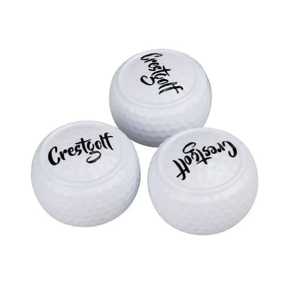 1Pcs/2Pcs/5Pcs Flat Golf Training Balls  Flat Shape Golf Ball Two Layer Driving Balls Golf Practice Balls for Swing Putter