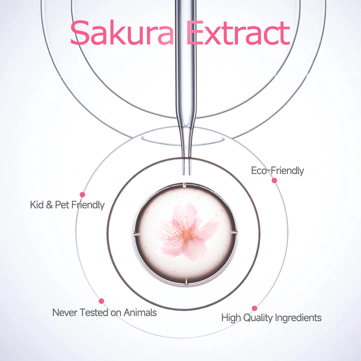 Sakura essential oil is suitable for massage, shower, facial skin care and is easy to carry with you when traveling