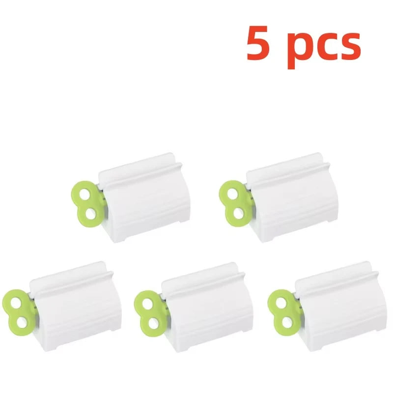 Rolling Tube Toothpaste Squeezer Toothpaste Seat Holder Stand Rotate Toothpaste Dispenser for Bathroom