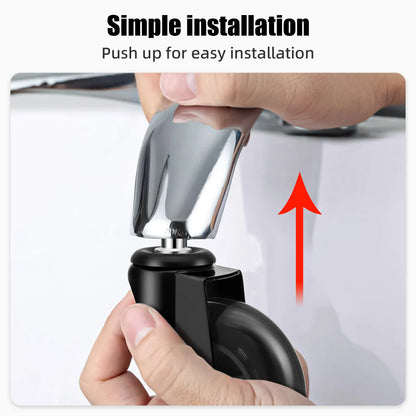 AD 5PCS Universal Mute Caster 50KG Wheel 10mm 11mm Replacement Office Chair Swivel Rollers 360 Degree Wheels Furniture Hardware