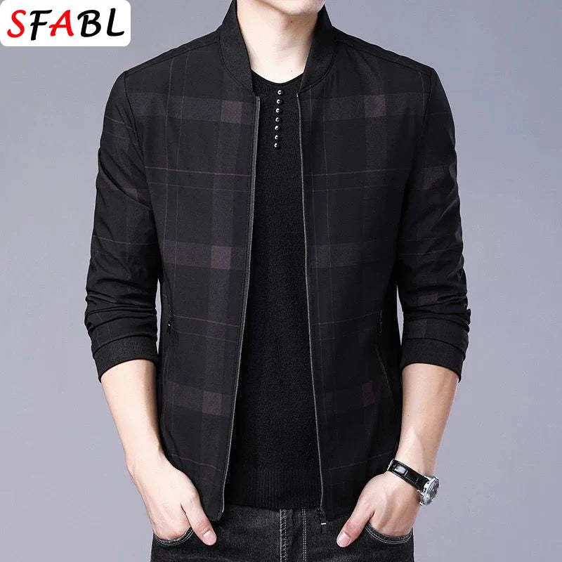 Loose Casual Business Men's Jacket Blazers for Men Formal Social Jacket Solid Color Luxury Office Dress Coat Spring Autumn New