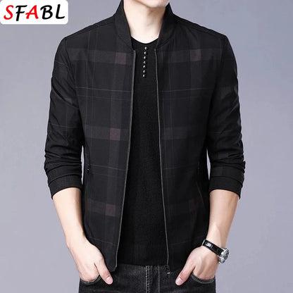 Loose Casual Business Men's Jacket Blazers for Men Formal Social Jacket Solid Color Luxury Office Dress Coat Spring Autumn New