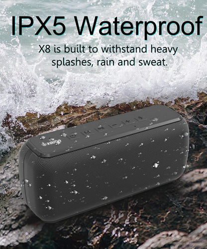 60W Xdobo X8II Bluetooth Speaker TWS Wireless Portable Subwoofer Waterproof 6600mAh Powerful Bass AUX FM Outdoor Fun Camping