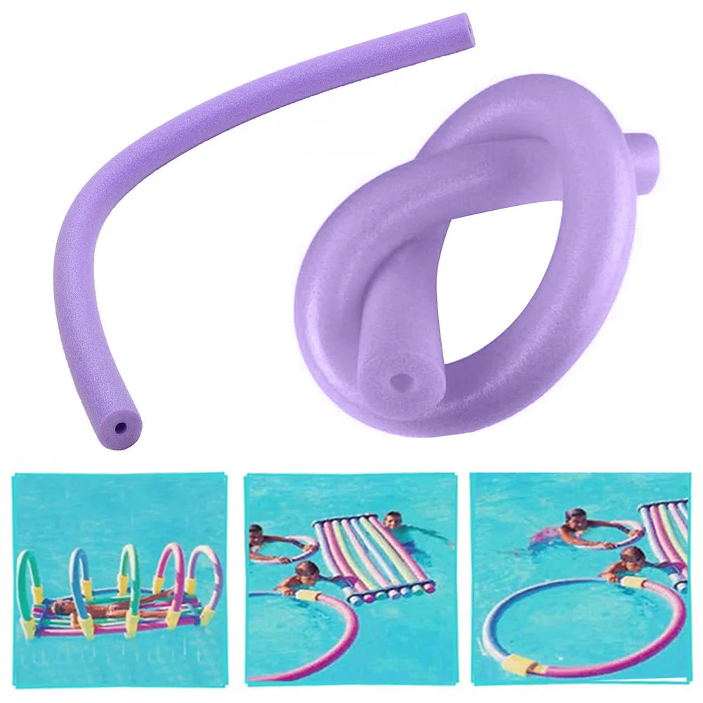 Portable Flexible EPE Learn Swimming Pool Noodle for Adult Children Summer Swimming Aid Pool Underwater Scooter