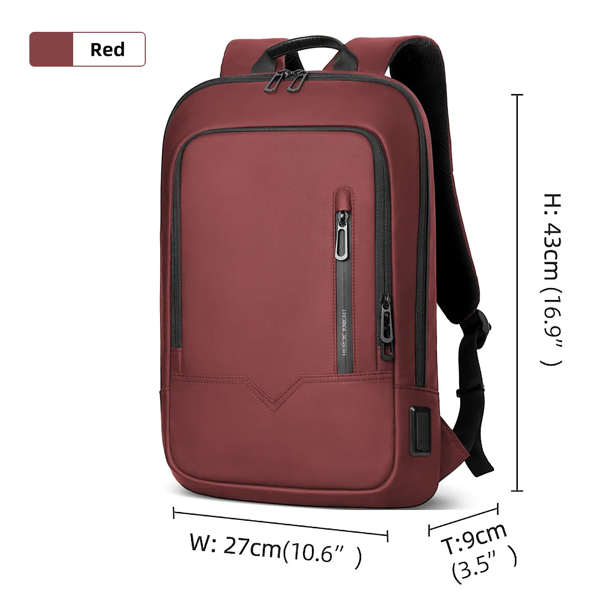 HcanKcan Business Backpack Men's 14 Inch Laptop BackPack Multifunction Waterproof light weight Bag Casual Backpacks For women