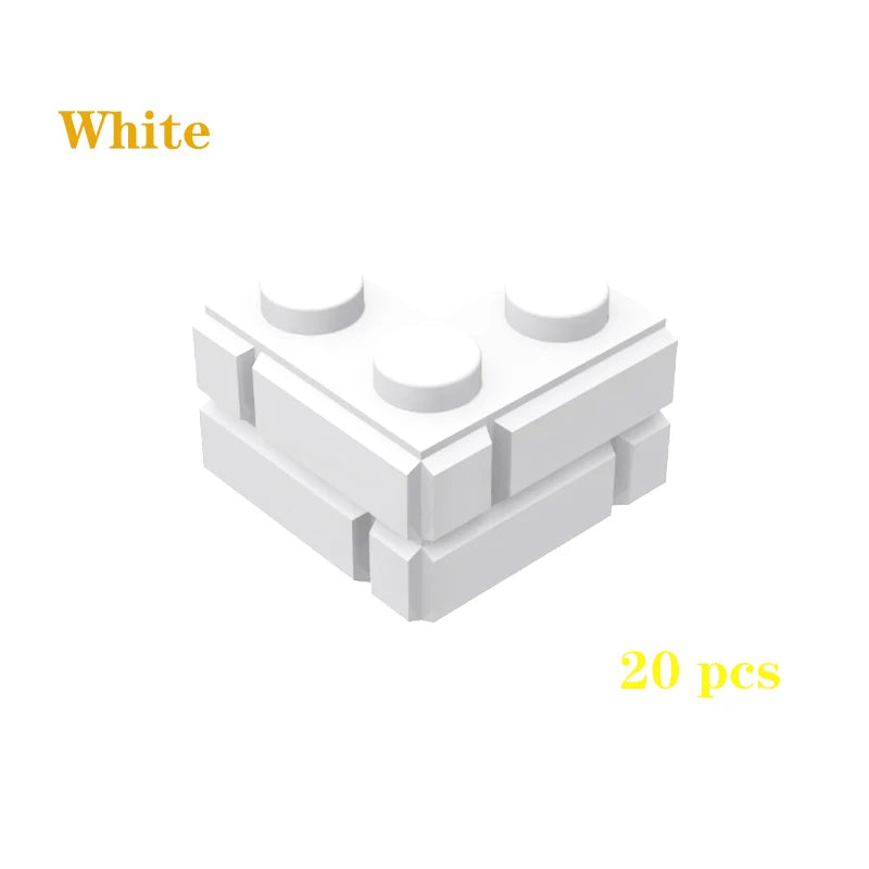DIY Building Blocks Figures City MOC Thick Wall Bricks Educational Creative Toys for Children Size Compatible with All Brands