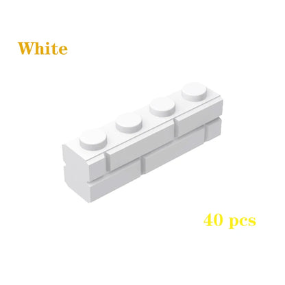 DIY Building Blocks Figures City MOC Thick Wall Bricks Educational Creative Toys for Children Size Compatible with All Brands