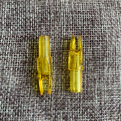 50pcs Arrow Nocks For Carbon Arrow Shaft I.D 6.2mm Plastic Arrow Tails DIY Arrow Knocks Replacement Archery  Hunting shooting