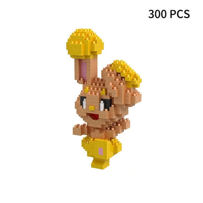 Building Blocks Assembly Anime Picachu Charizard Doll Blastoise Bulbasaur Gengar Bricks Figures Toy for Kid Gift hot