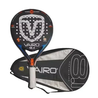Professional Padel Tennis Racket Carbon Fibre Composite Diamond Shaped EVA Laminated Foam HPS Fengdong 3D SPIN Sports Racquet