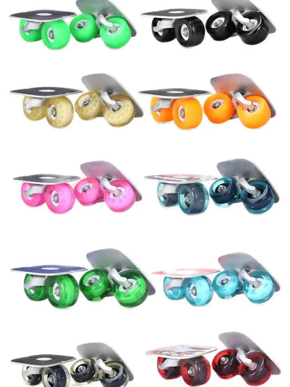 Split Drift Board PU Wheel Alloy Board Kids Adult Skateboard