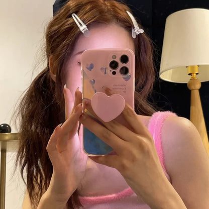 2pcs Colorful Fix Hair Hairpins Frosted Duckbill Clip Fashion Bangs Hairdressing Hair Pins Barrettes Headwear Accessories