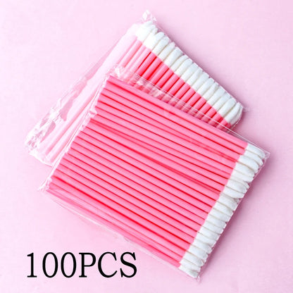 Wholesale 50/1000pcs Lip Brushes Applicators Eyelashes Brush Lipstick Brush Lip Gloss Applicator Wands Makeup Beauty Tool