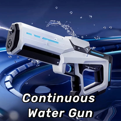 Electric Water Guns For Adults Kids Powerful Squirt Automatic Water Suction Water Blasters Summer Outdoor Beach Toy Kids Gift