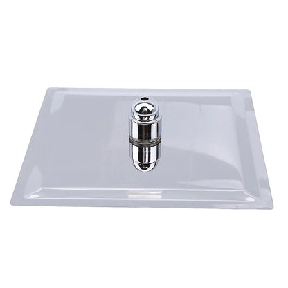 High Quality 10/8/6 Inch Stainless Steel Ultra-Thin Waterfall Shower Heads Rainfall Shower Head Rain Square Round
