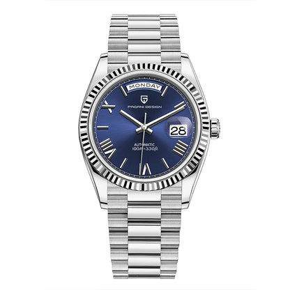 New PAGANI DESIGN DD36 Gold Luxury Automatic Mechanical Watch For Men ST16 100M Waterproof AR Sapphire Glass Wristwatch Men