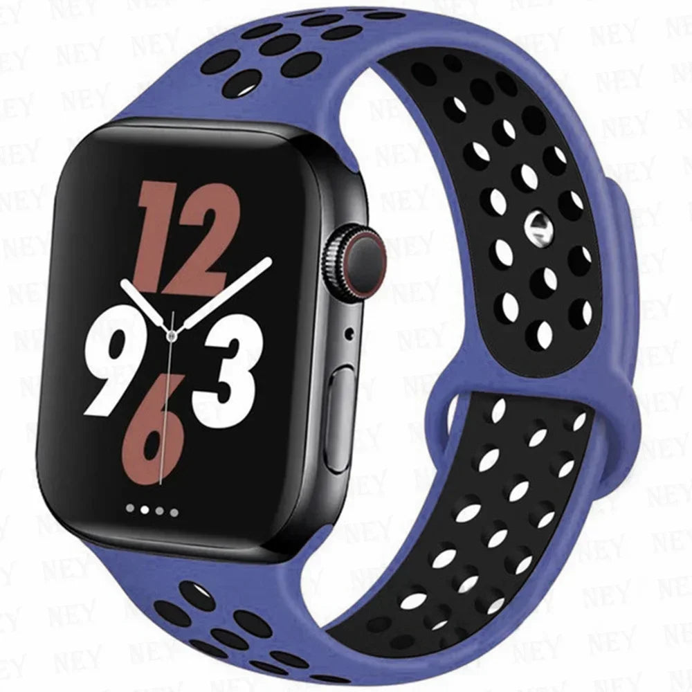 Sport watch strap For Apple Watch Bands Ultra 49mm 44mm 45mm 38/40mm 41mm Silicone Pride Bracelet iWatch Series 8 7 6 4 5 3 9 SE