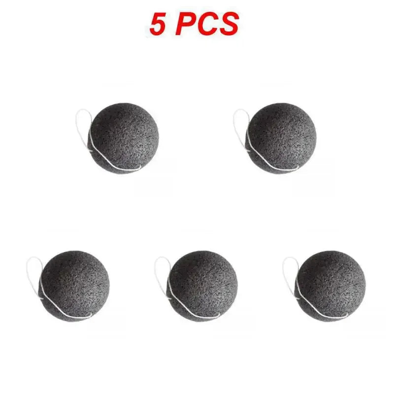 1/3/5/10PCS Konjac Sponge Beauty Essentials 100% Natural Konjac Puff Facial Pore Cleaner Washing Sponge Face Skin Care Tools