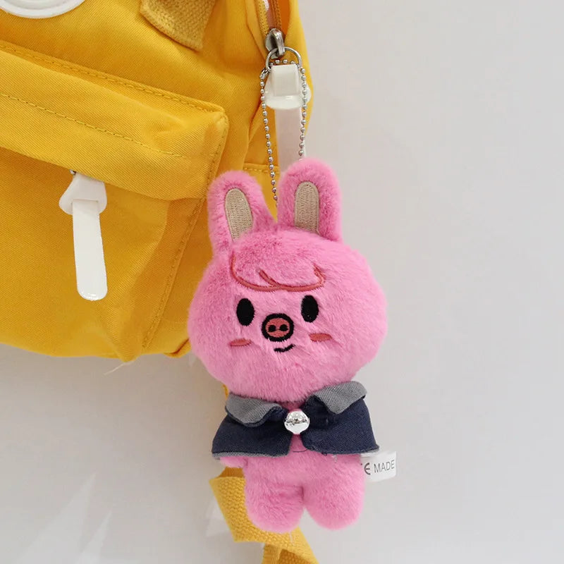 Skzoo 12cm Kpop Cartoon Stuffed Animal Plushies Stay Plush Doll Toys KawaiiJYP Adults KZ Fans Keychain Pendant Kid Gift