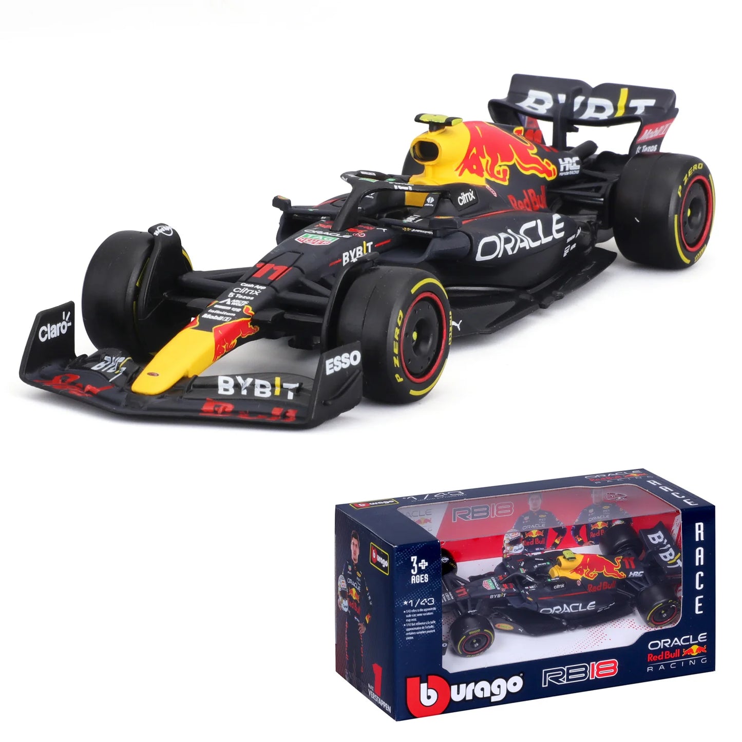 Bburago 1:43 2024 RB20 SF24 W14 W13 SF23 MCL60 RB19 RB18 W12 F1 Racing Formula Car Static Simulation Diecast Alloy Model Car