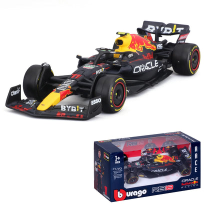 Bburago 1:43 2024 RB20 SF24 W14 W13 SF23 MCL60 RB19 RB18 W12 F1 Racing Formula Car Static Simulation Diecast Alloy Model Car