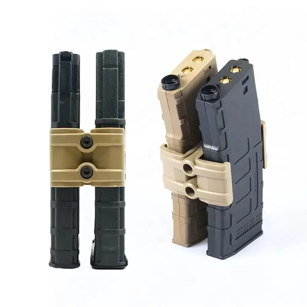 DEZITION Tactical Rifle Gun Mag Parallel Connector For M4 AR-15 Double Magazine Coupler Connector Clip Hunting Accessories