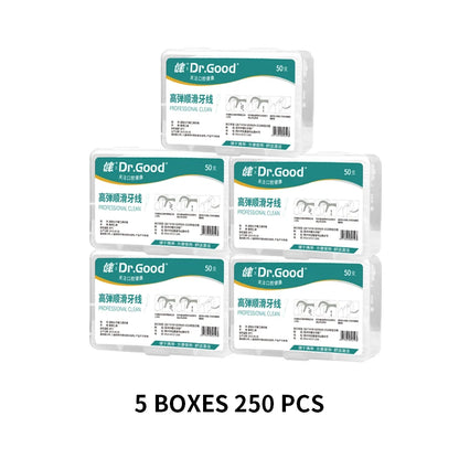 1/2/3/5/10 Box Portable Disposable Dental Floss Plastic Toothpick High-tension Dental Floss Stick Dental Floss Box ?Oral Care