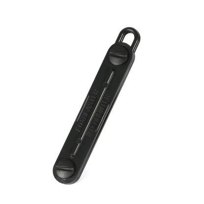 DIZETION Black Outdoor Fox Down Fox Blaster Call Whistle Predator Hunting Lamping Calling Rabbit Game Caller Animial