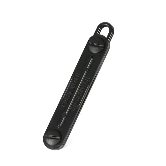 DIZETION Black Outdoor Fox Down Fox Blaster Call Whistle Predator Hunting Lamping Calling Rabbit Game Caller Animial