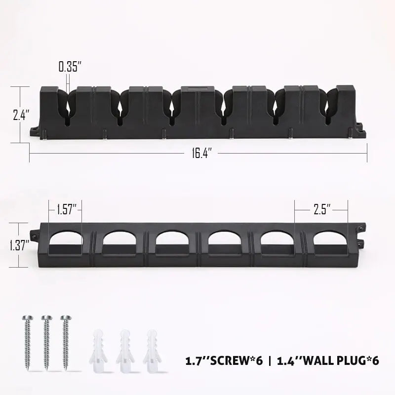 1Pcs Fishing Rod Tools Vertical Display Stand Fishing Rod Holder Wall Hanging Fish Pole Rack