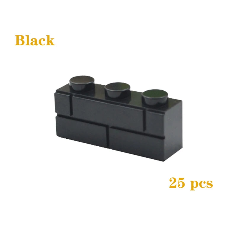 DIY Building Blocks Figures City MOC Thick Wall Bricks Educational Creative Toys for Children Size Compatible with All Brands