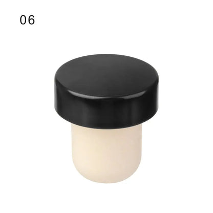 Silicone Champagne Wine Beer Bottle Cork Stopper Plug Wine Bottle Sealer Cap Stopper Bar Kitchen Tool Vacuum Sealed Sealer Plug