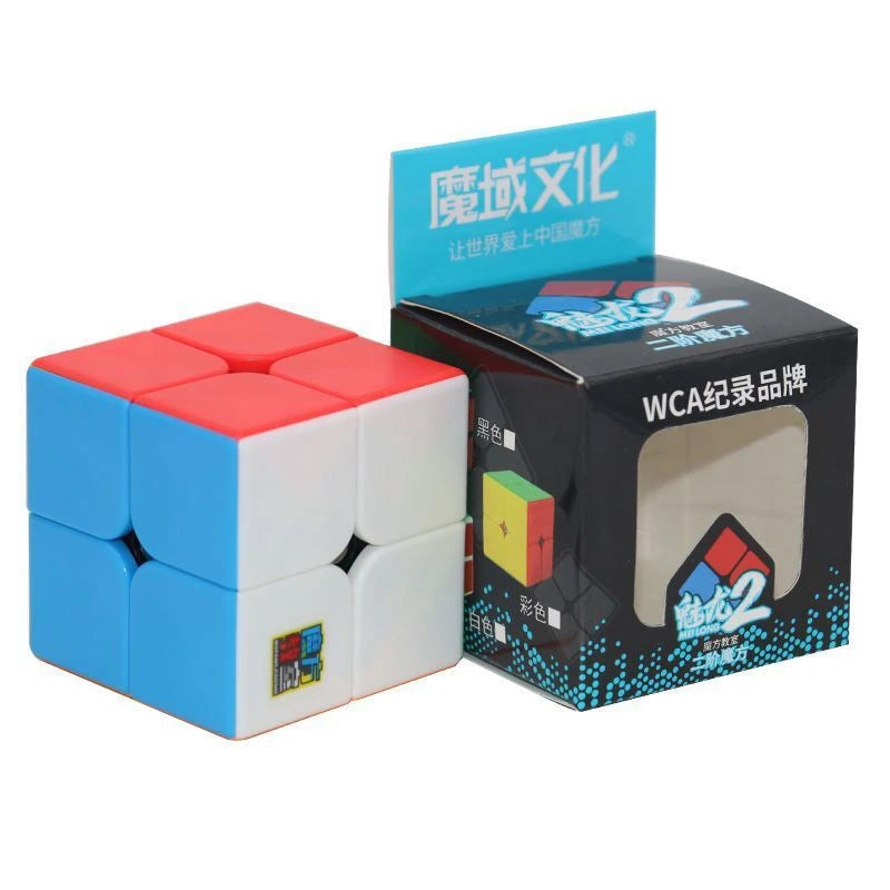 [ECube]MoYu Meilong 2 2x2x2 Magic Neo Cube Meilong Stickerless Speed Cube Puzzle Children Gift Adult Educational Toys