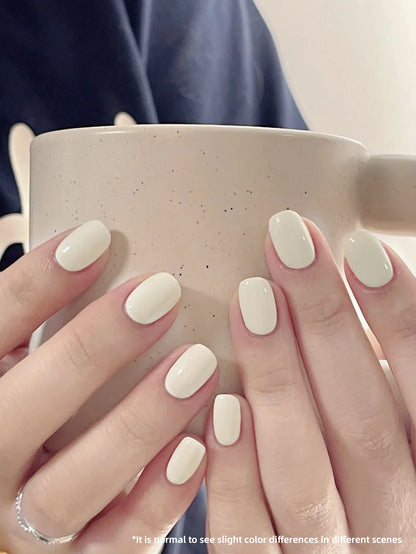 1pc 15ml Pale Yellow Gel Nail Polish Starter Pure Soak Off No Wipe Nail Gel Polish Suitable For All Seasons