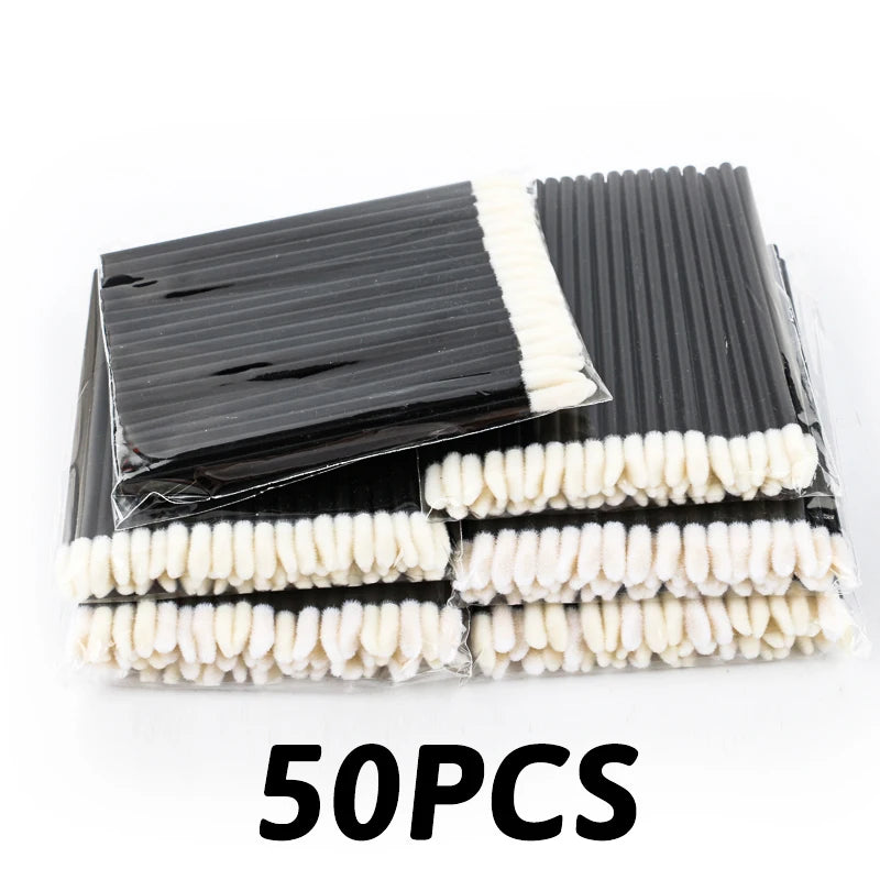 Wholesale 50/1000pcs Lip Brushes Applicators Eyelashes Brush Lipstick Brush Lip Gloss Applicator Wands Makeup Beauty Tool