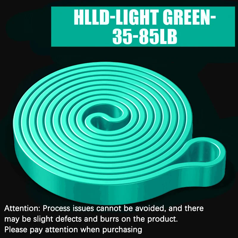 Gym Equipment Resistance Bands Elastic Fitness Bands Sport Exercise At Home Bodybuilding Rubber Leagues Portable Body Building