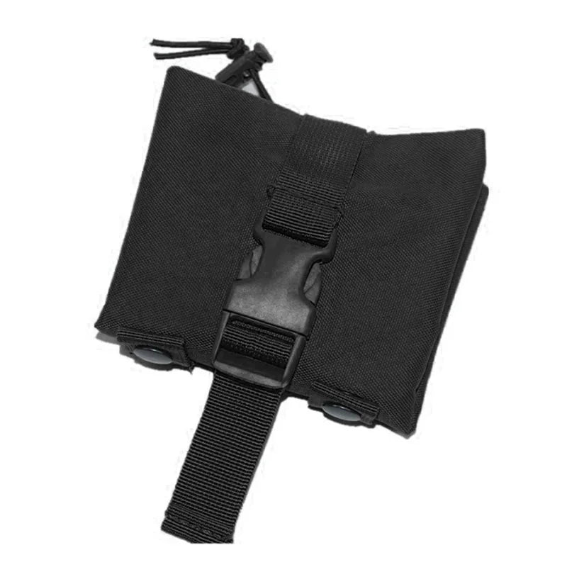 New Molle Folding Dump Drop Magazine Pouch Airsoft Qutdoor Hiking Hunting Accessories EDC Foldable Recovery MagHolster Waist Bag