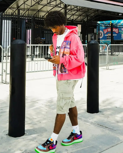 Retro Fashion Printed Pattern Hoodie Y2k Gothic Street Clothing Men and Women Loose Casual Sportswear k pop clothes