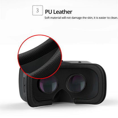 Shinecon 6.0 Casque VR Virtual Reality Glasses 3D Goggles Headset Helmet For Smartphone Smart Phone Viar Binoculars Video Game