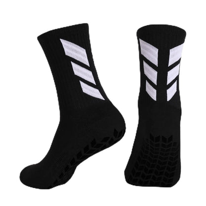 1 pair of socks football socks men's anti slip hospital yoga anti slip training sports socks