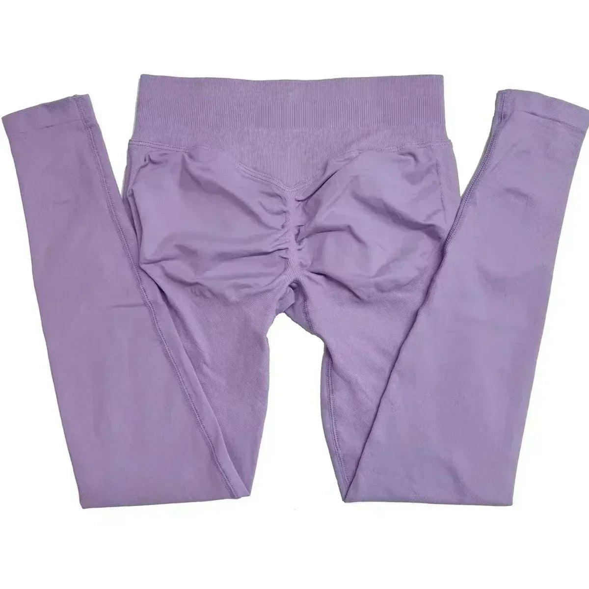 No Logo Scrunch Bum Gym Legging for Women Low Waistband Seamless Yoga Legging Workout Yoga Pants Push Up Sports Tights