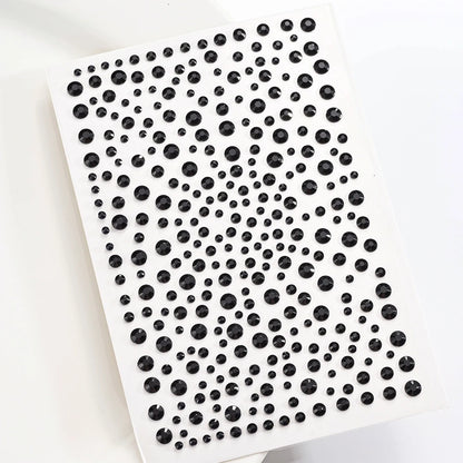 1Pcs 3D Colorful Face Jewels Tattoo Stickers 10Color Rhinestone Fake Tattoo Party Eyes Body Makeup Gem Self-adhesive DIY Sticker