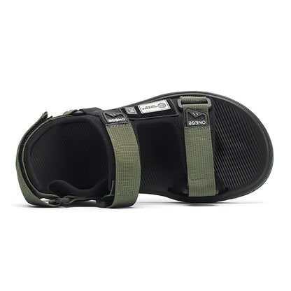 A Pair of Men's New Summer Casual Shoes, Fashionable Sports Trendy Wear-Resistant Sandals, Cool Beach Shoes