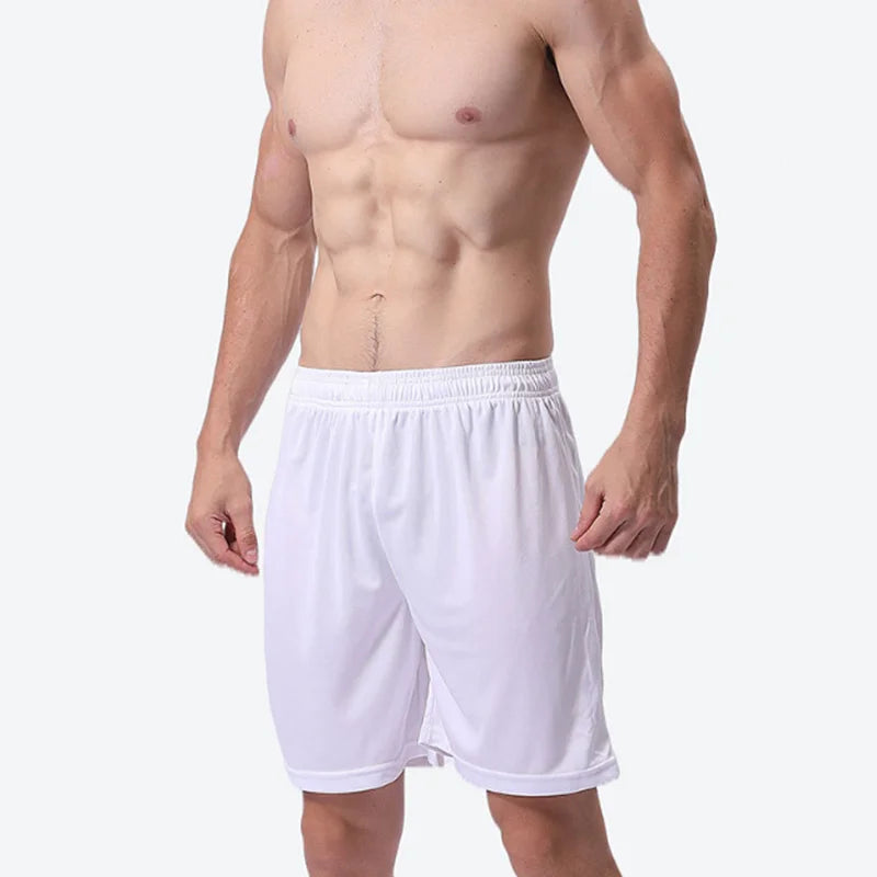 Solid Football Training Shorts Mens Summer Bottoms Running Basketball Soccer Shorts Boys Tennis Badminton Sports Shorts