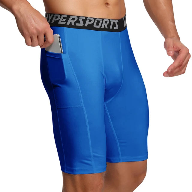 2025 Compression Shorts Men Summer Sportswear Training Tights Gym Fitness Leggings Short Pants Sport Bottoms Running Shorts Men
