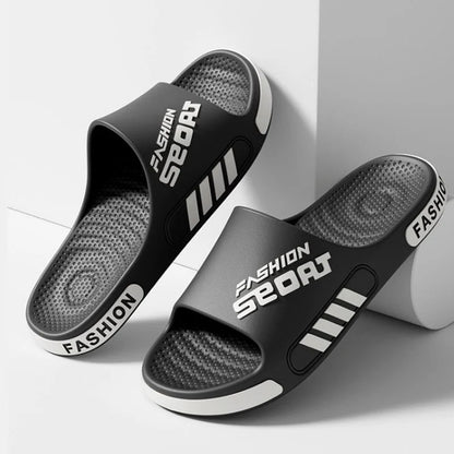 Men Women Outdoor Soft EVA Slippers Thick Bottom Couple Summer Home Sandal Anti-Slip Indoor Casual Bathroom Shower Flip Flops